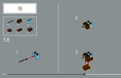 LEGO 21365 instructions page 54 – build guide
