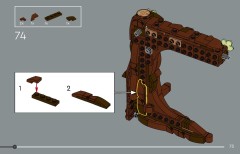 LEGO 21365 instructions page 73 – build guide