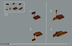 LEGO 21365 instructions page 77 – build guide