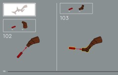 LEGO 21365 instructions page 98 – build guide