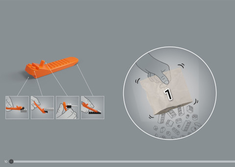 LEGO 21366 instructions page 10 – build guide