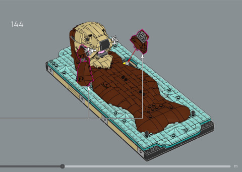 LEGO 21366 instructions page 111 – build guide