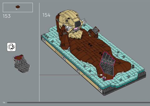 LEGO 21366 instructions page 114 – build guide