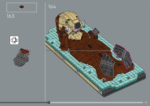 LEGO 21366 instructions page 117 – build guide