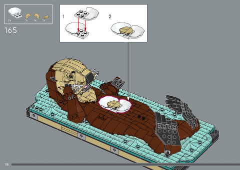 LEGO 21366 instructions page 118 – build guide