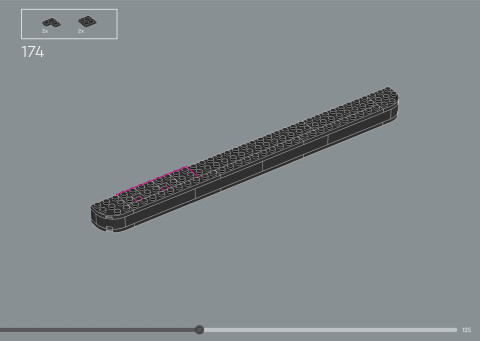 LEGO 21366 instructions page 125 – build guide