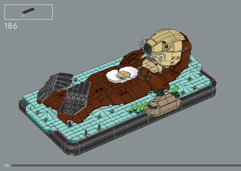 LEGO 21366 instructions page 132 – build guide