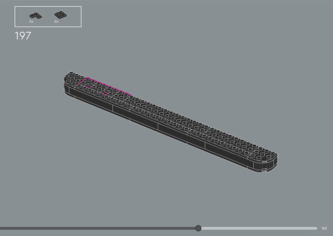 LEGO 21366 instructions page 141 – build guide