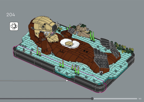 LEGO 21366 instructions page 145 – build guide