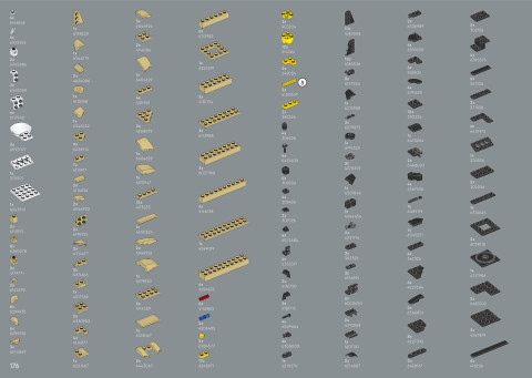 LEGO 21366 instructions page 176 – build guide