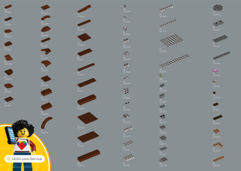 LEGO 21366 instructions page 178 – build guide