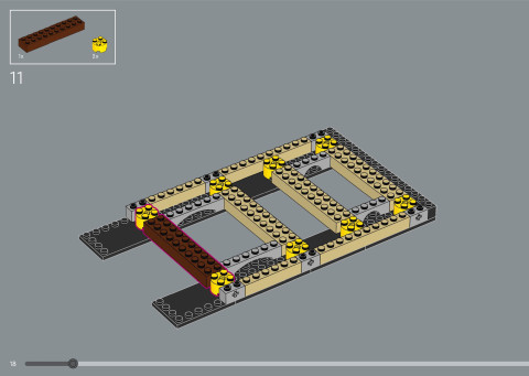 LEGO 21366 instructions page 18 – build guide