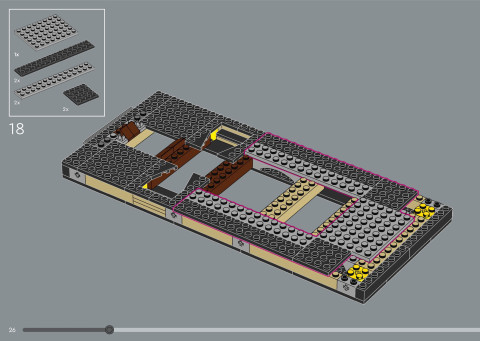 LEGO 21366 instructions page 26 – build guide