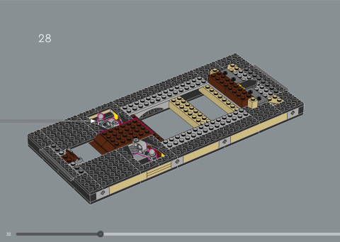 LEGO 21366 instructions page 32 – build guide