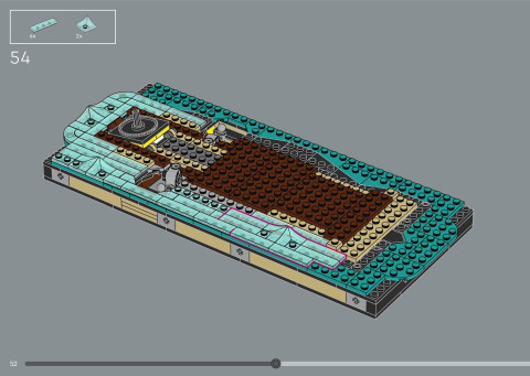 LEGO 21366 instructions page 52 – build guide
