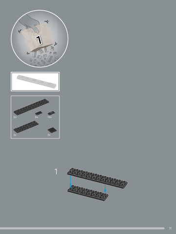 LEGO 21367 instructions page 11 – build guide