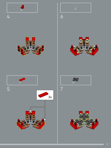 LEGO 21367 instructions page 17 – build guide