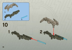 LEGO 2141 instructions page 14 – build guide