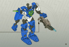 LEGO 2141 instructions page 15 – build guide