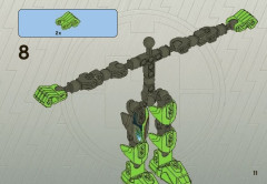 LEGO 2142 instructions page 11 – build guide