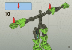 LEGO 2142 instructions page 13 – build guide