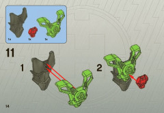 LEGO 2142 instructions page 14 – build guide