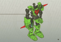 LEGO 2142 instructions page 15 – build guide