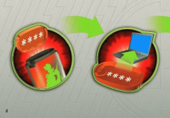 LEGO 2142 instructions page 2 – build guide