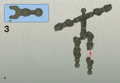 LEGO 2142 instructions page 6 – build guide