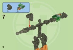 LEGO 2143 instructions page 10 – build guide