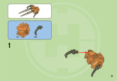 LEGO 2143 instructions page 11 – build guide