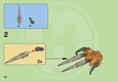 LEGO 2143 instructions page 12 – build guide
