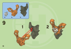 LEGO 2143 instructions page 14 – build guide