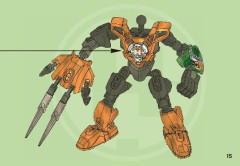 LEGO 2143 instructions page 15 – build guide