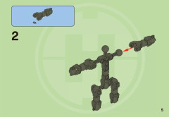 LEGO 2143 instructions page 5 – build guide