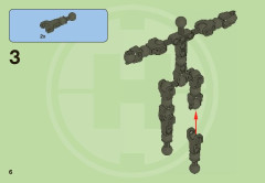 LEGO 2143 instructions page 6 – build guide