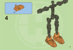 LEGO 2143 instructions page 7 – build guide