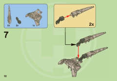 LEGO 2144 instructions page 10 – build guide