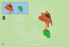 LEGO 2144 instructions page 12 – build guide