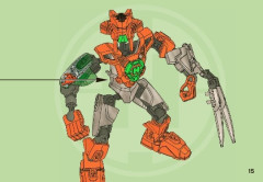 LEGO 2144 instructions page 15 – build guide