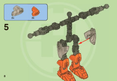 LEGO 2144 instructions page 8 – build guide