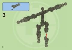 LEGO 2145 instructions page 6 – build guide