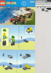 LEGO 2147 instructions page 1 – build guide