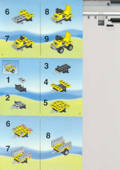 LEGO 2147 instructions page 2 – build guide