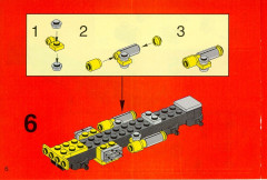 LEGO 2148 instructions page 6 – build guide
