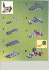 LEGO 2153 instructions page 21 – build guide