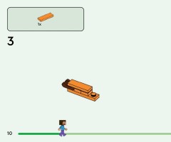 LEGO 21583 instructions page 10 – build guide