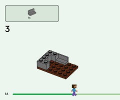 LEGO 21583 instructions page 16 – build guide