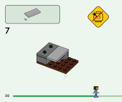 LEGO 21583 instructions page 20 – build guide