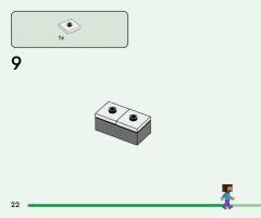 LEGO 21583 instructions page 22 – build guide